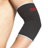 李宁(LI-NING)运动护具护肘护手臂关节炎空房保暖网球肘运动健身男女款运动护臂篮球排球针织护肘【2只装】276