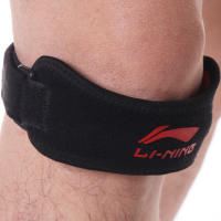 李宁(LI-NING)运动护具髌骨带运动护膝固定式髌骨加压带男女运动护具236【单只装】