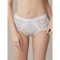依曼丽性感魅惑轻薄蕾丝内裤 女士透气舒适中腰平角裤