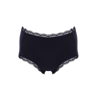 依曼丽内裤女中腰性感提臀柔滑亲肤舒适平角内裤YL17803