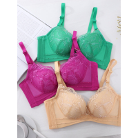 莎莲妮A杯无钢圈调整中厚模杯文胸