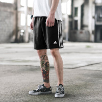 Adidas阿迪达斯男裤2018夏季新款宽松透气运动休闲跑步短裤BK7468