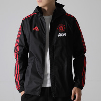 Adidas阿迪达斯男装2018冬季新款运动足球夹克防风衣外套CW7636