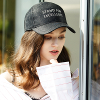 宏达HONDAR 秋冬女款潮韩休闲时尚字母刺绣可调节棒球帽 MZ019