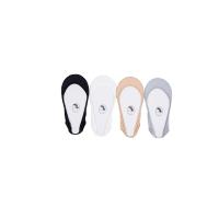 瑞苏薇(RASUV) 夏季女冰丝船袜超浅口硅胶防滑不掉跟半前脚掌隐形袜棉CW512D