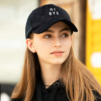 宏达HONDAR 新款潮人刺绣丝绒棒球帽时尚百搭透气运动鸭舌帽MZ036