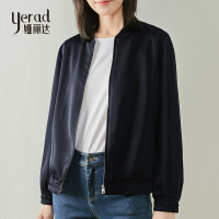 娅丽达女装2019秋新款短款棒球服外套女韩版宽松百搭流行bf夹克I7504