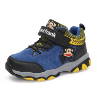 大嘴猴童鞋男童运动鞋2018冬季保暖二棉鞋儿童登山鞋