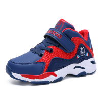 巴布豆童鞋男童鞋2018冬季中大童二棉儿童运动鞋保暖休闲鞋