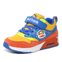 大嘴猴童鞋运动鞋二棉保暖2018冬季女童气垫鞋中大童学生休闲鞋子