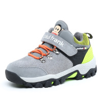 大嘴猴童鞋男童儿童运动鞋2018冬季二棉加绒保暖棉鞋户外登山鞋子