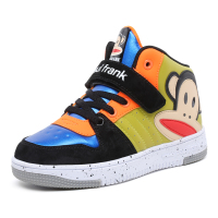 大嘴猴童鞋儿童板鞋2018冬季男童保暖大棉鞋子休闲运动鞋