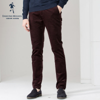 清仓特卖/与狼共舞休闲裤 男士长裤秋冬修身纯色青年潮流裤子Z