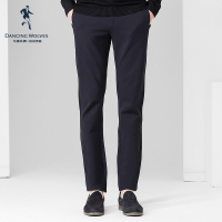 清仓特卖/与狼共舞男士休闲裤秋季舒适青年修身商务小脚长裤男Z