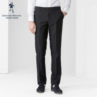 清仓特卖/与狼共舞男装西裤秋季正装上班修身黑色男士裤子长裤Z