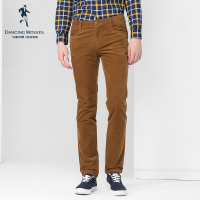 清仓特卖/与狼共舞男装休闲裤冬男士裤子修身小脚灯芯绒长裤Z