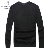 清仓特卖/与狼共舞男装毛衣冬季套头圆领线衣修身针织衫男Z