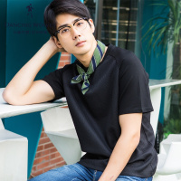 清仓特卖/与狼共舞短袖T恤夏季新款男装插肩袖时尚男士