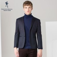 清仓特卖/与狼共舞男装单西服秋冬时尚潮流韩版修身便西小西装DZ