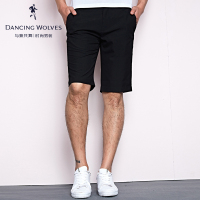 清仓特卖/与狼共舞休闲裤男夏季新款修身短裤青年潮流休闲裤子DZ