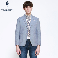 清仓特卖/与狼共舞西服男装休闲青年商务男士轻薄透气单西外套DZ