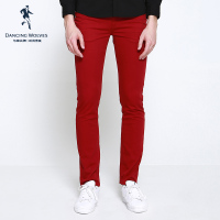 清仓特卖/与狼共舞休闲裤新款男装男士修身直筒纯色长裤青年裤DZ