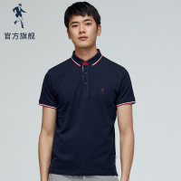 与狼共舞POLO衫男士纯棉体恤潮夏季新款男装休闲翻领短袖T恤