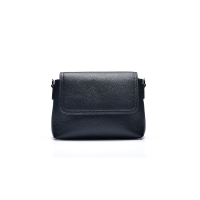 吐火罗2018新品时尚休闲百搭纯色斜挎牛皮女式斜挎包