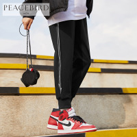 太平鸟男装 春季新款休闲裤男韩版小脚束腿裤超火ins时尚运动裤潮