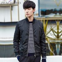 太平鸟男装夹克男士春秋新款韩版潮流运动飞机员棒球服男士外套