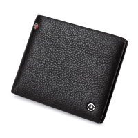金利来(GOLDLION)男士钱包 时尚短款柔软头层牛皮多功能票夹钱夹礼盒装