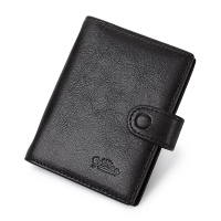 金利来(GOLDLION)卡片包 多功能多卡位银行卡夹 头层牛皮信用卡套大容量证件包