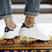 八哥男鞋白色板鞋男韩版潮学生2018新款百搭鞋子潮流休闲鞋白鞋男