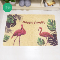 优芬印花丝圈进地垫 卫生间浴室口吸水防滑踩脚家用地毯地垫