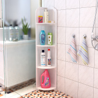 家旺达 卫生间置物架浴室收纳角架厕所卫浴洗手间落地欧式储物架子