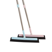 优芬长柄胶棉双面玻璃擦 刮水器浴室清洁地刮推水器擦玻璃神器