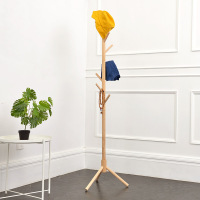 落地衣帽架挂衣架衣服架子衣架卧室实木简易床头简约办公室落地式