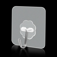 创意款强力无痕粘钩（10个装）拉丝金