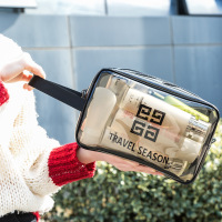 透明化妆包网红大容量镭射化妆包