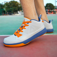peak匹克篮球鞋男鞋2018秋冬季低帮透气防滑减震基础运动鞋子TC大白/金盏花色