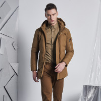 2017ERAL艾莱依羽绒服秋冬新品质感欧派短大衣长款617483022