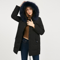 2017艾莱依冬季新品极简O型短款羽绒服617103037