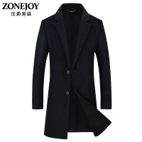 ZONEJOY/庄爵秋冬毛呢大衣男93081921