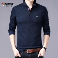 TUCANO/啄木鸟中年男士秋冬款长袖T恤外穿休闲百搭打底衫
