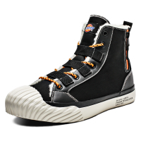 Dickies女鞋加绒帆布鞋女高帮冬季新款女士棉鞋厚底休闲情侣鞋潮百搭191W50LXS04M