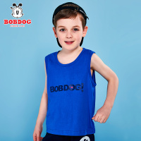 巴布豆/Bobdog童装 19夏款纯棉男童背心911B02071