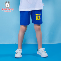 巴布豆/Bobdog童装 19新款夏季纯棉男童短裤911K21090