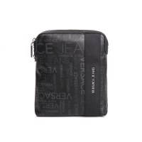 VERSACE JEANS范思哲 春夏款 男士黑色聚酯纤维斜挎包E1YTBB24 71116 899