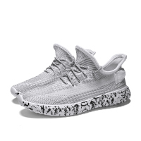 艾斯臣Acesc秋季新款飞织鞋透气鞋百搭潮流椰子鞋跑步鞋男士运动鞋男鞋