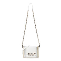 VERSACE JEANS 范思哲 新款白色聚酯纤维拼色单肩挎包 E1VTBBL3 70887 003
